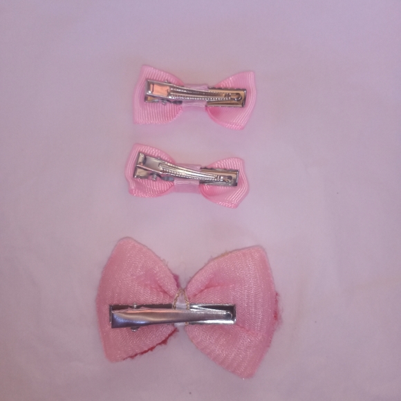 Girls bow handmade ( box pink #1) - Picture 2 of 2